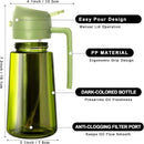 470ml 2-in-1 Oil Sprayer & Pour Dispenser (Glass, Anti-Clog Filter)
