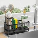 Space-Saving Self-Draining Kitchen Sink Organiser (Rust-Resistant, Detachable Dividers)