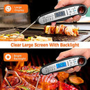 Digital Meat Thermometer with Dual Probes (Instant Read + Oven Probe)