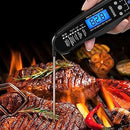 Digital Meat Thermometer with Dual Probes (Instant Read + Oven Probe)