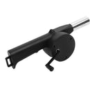 Portable BBQ Air Blower Fan | Hand Crank Fire Starter for Charcoal Grills