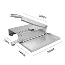 Manual Stainless Steel Frozen Meat Slicer & Bone Cutter | Kitchen Chopper