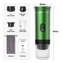 Portable Espresso Machine 20Bar | Digital Display 3-in-1 Capsule & Ground Coffee