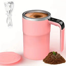 Smart Self-Stirring Coffee Mug w/ LED Temp Display (USB Rechargeable)