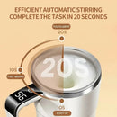 Smart Self-Stirring Coffee Mug w/ LED Temp Display (USB Rechargeable)
