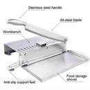 Manual Stainless Steel Frozen Meat Slicer & Bone Cutter | Kitchen Chopper