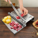 Manual Stainless Steel Frozen Meat Slicer & Bone Cutter | Kitchen Chopper